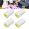thumbnail image 4 of Serger Thread, 4 Pieces Sewing Thread White Color Sturdy Durable Wear  Premium Polyester Widely Used  For Stitching For Quilting For Sewing, 4 of 8
