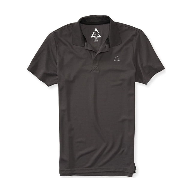 Polo de rugby Aeropostale para hombre gris grande