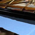 thumbnail image 4 of OULII Home Use Musical Instrument Dust Cover 1Set in Sky-Blue for Piano Keyboards, 4 of 8