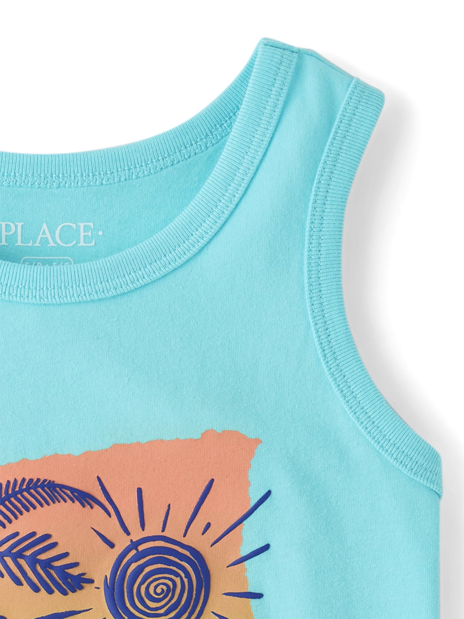 The Children's Place Boys Sleeveless Graphic Print Tank Top, Sizes XS-XXL