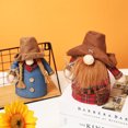 thumbnail image 3 of Toystoory Muñeca sin rostro de Halloween, decoración de estilo campestre, adorno de enano Rudolf bonito, accesorios de fiesta, gnomo, Kits de decoración para fiestas Muchachas, 3 of 6