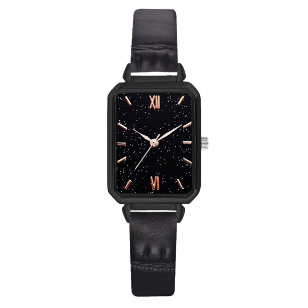 Fiudx Ofertas Relámpago Reloj De Cuarzo Informal Para Mujer Popular A La Moda Con Correa De Acero Inoxidable