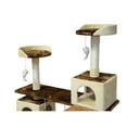 thumbnail image 3 of Go Pet Club 87.5-in Cat Tree & Condo Scratching Post Tower, Beige, 3 of 7