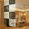 thumbnail image 4 of Wosthever Biombo colgante hueco decorativo para separadores de ambientes de moda, biombos plegables y separadores de ambientes Decoración del hogar tipo+4, 4 of 6