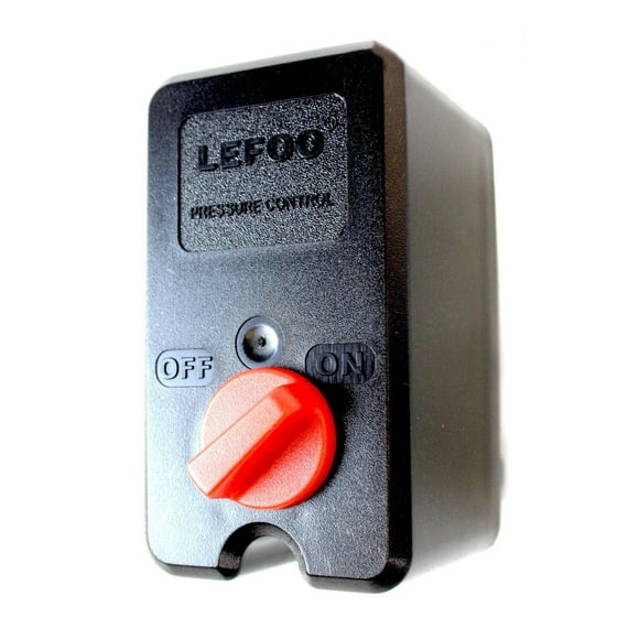 UNIVERSAL Air Compressor Pressure Switch Single Port w/ Knob on/off 140-175PSI 26AMP