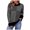 Black, variant on Lilgiuy Women Patchwork Long Sleeve Pullove Round-Neck Casual Sweater Tops,Black,8 Fall Clothes for 2022 Spring Winter