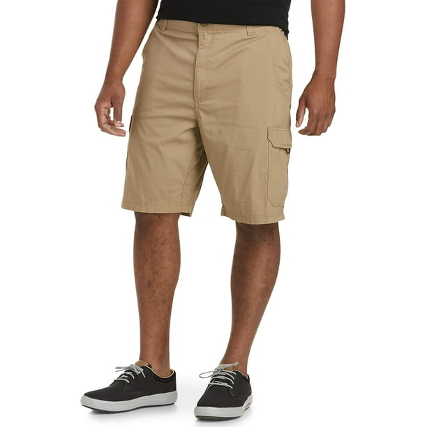 Lee LEE Men's Big & Tall Extreme Motion Crossroad Cargo Short, Nomad