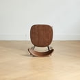 thumbnail image 3 of Set of 2 Dining Chair, 100% Dirt-Free Wood Chair Solid Chair Table Chair Wooden Living Room Chair Simple 46.5 * 54 * 80cm (Walnut), 3 of 10