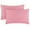 1175 Pink, variant on Mellanni Microfiber Pillowcases with Envelope Closure, King, Striped Light Blue, 2 Count