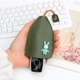 thumbnail image 2 of 1/6 Uds PU funda para llave extraíble dibujos animados Mini funda protectora para llave (verde militar) Ehuebsd http://w.neototem.com/image/837482.06/scene/837482.06-3.jpg, 2 of 6