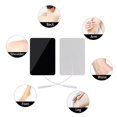 thumbnail image 3 of 20/50pcs 9x5cm 2mm Plug Reusable Tens Electrode Pads for Digital Acupuncture Therapy Massager Electric Muscle Stimulator, 3 of 5