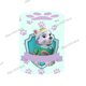 thumbnail image 4 of Fondo redondo de la Patrulla Canina, cubierta de fondo para fiesta de cumpleaños de niña princesa, baby shower, perros, cilindro rosa, decoración elástica para eventos, 4 of 4