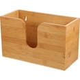 thumbnail image 1 of Wall Mounted Paper Towel Holder Bathroom Kitchen Wood Paper Towel Dispenser, 1 of 8