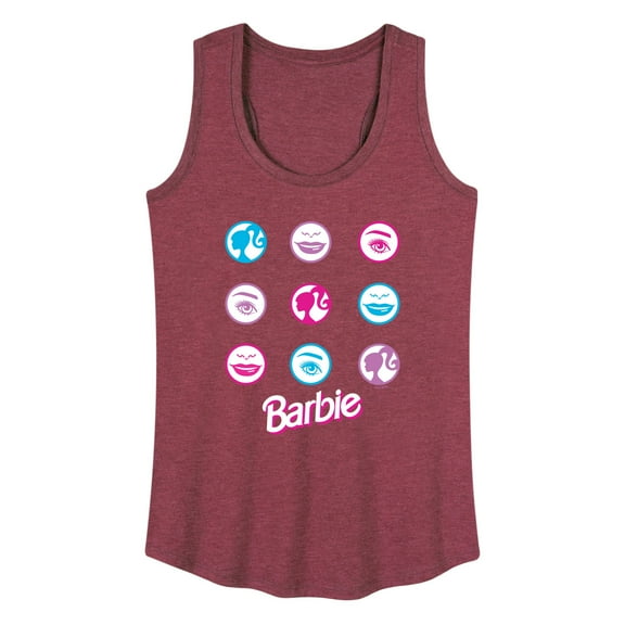 Barbie - Iconic Features of Barbie - Women's Racerback Tank Top