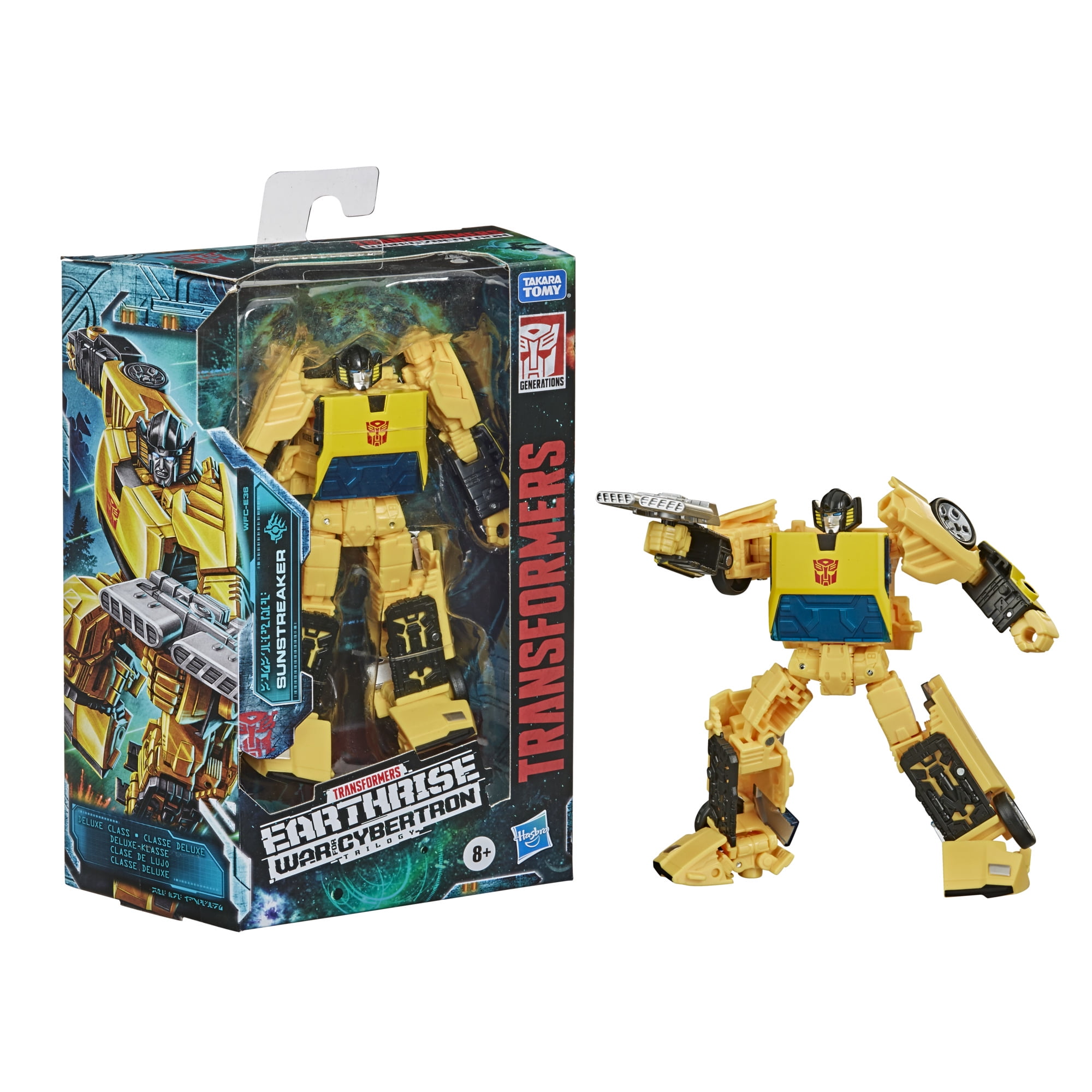 Details about   Hasbro Transformers War For Cybertron Earthrise Sunstreaker Deluxe Action Figure 