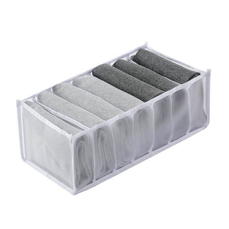 ROZYARD Underwear Storage Box Clothes Divider Organizer Oxford Cloth Storage Bag for Home Bedroom Dormitory Closet Bra Pants Container