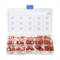 thumbnail image 4 of 225Pcs Red Silicone O Ring Assortment Kit For Extreme Temperature Resistance, 4 of 7