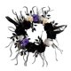 thumbnail image 2 of Guirnalda redonda de Halloween para puerta delantera, guirnalda para colgar en la pared, decorativa , artificial aterradora para cé Baoblaze Corona de puerta delantera, 2 of 7