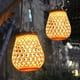 thumbnail image 2 of Solar Lantern Outdoor Garden, Bohemian Style Waterproof Rattan Solar Lantern, Hanging/Vertical, Suitable for Patio, Yard, Balcony, 2 of 4