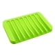 thumbnail image 2 of Jabonera de silicona antideslizante con forma de cascada para baño y ducha Verde, 2 of 8
