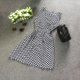thumbnail image 4 of Mini vestido corto de noche de fiesta con estampado floral de gasa sin mangas para mujeres y niñas Noticed FS1635-44, 4 of 6