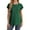 Green, variant on Aloohaidyvio Casual Summer Short Sleeve Soft Loose T Shirt Basic Tees Tops for Women
