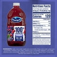 thumbnail image 3 of Ocean Spray® 100% Juice Cranberry Elderberry Juice Blend, 64 fl oz Bottle, 3 of 14