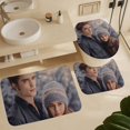 thumbnail image 6 of The Twilight Saga Shower Curtain Set 4 Piece, Set Bathroom Sets with Rugs(Bath Mat,U Shape Mat Toilet Lid Cover Mat) Durable Bathroom Decor, 6 of 8