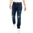 thumbnail image 4 of RAW X Mens Slim Fit Moto Jeans, Dark Blue, 32X30, 4 of 10