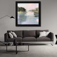 thumbnail image 3 of Kathleen Robbins 20x20 Black Modern Wood Framed Wall Art Titled - Gerrish Island, 3 of 6