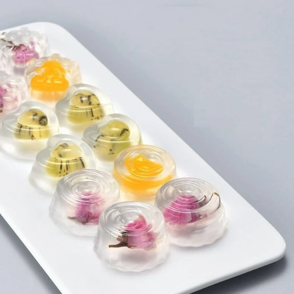 8 Cavity Cake Jelly Pudding Mold Home Kitchen Cake Jelly Mold Reusable