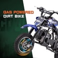 thumbnail image 3 of Arshin 40cc 4-Stroke Gas Dirt Bike - 20 MPH Max Speed,Disc Brakes,Perfect Youth & Adult Beginner Pit Bike(Blue), 3 of 8