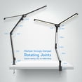 thumbnail image 4 of CAALOGT LED Desk Lamp, Dual Head 3-Light with Remote Control and Stepless Dimming, 4 of 9
