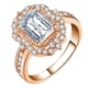 thumbnail image 2 of Fiudx Anillo de Compromiso con Diamantes Brillantes y Circonitas para Mujer, Ideal para Bodas y para Tu Pareja., 2 of 6