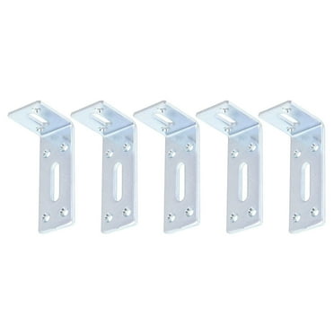 ITSELFER 5pcs L Bracket Thickened Shelf Support Bracket Steel Dresser Mirror Bracket