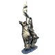 thumbnail image 1 of Knight Lamao Guarding Resina Decoración Guerra Estatua Escritorio Ornamento Escultura Para El Jardín Del Hogar Methold VI011521-00, 1 of 6