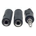 thumbnail image 6 of Manhattan Stereo Y-adapter - Mini-phone For Audio Device - 6" - 1 X Mini-phone Male Stereo Audio - 2 X Mini-phone Female Stereo Audio - Black (393942), 6 of 6