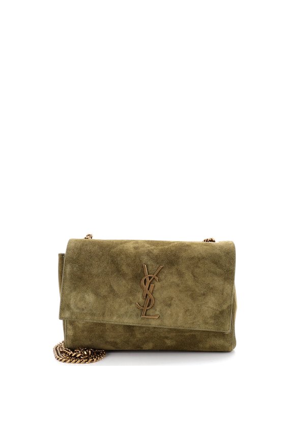 Pre-Owned Classic Monogram Reversible Shoulder Bag Suede Small By Rebag