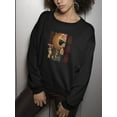 thumbnail image 3 of Colorful Paint African Doodle Sweatshirt Women -Image by Shutterstock, Female 5X-Large, 3 of 4