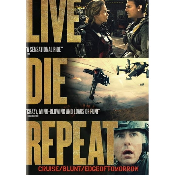 Pre-Owned Live Die Repeat: Edge Of Tomorrow (Dvd) (Good)