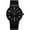 Black, variant on Collections Unisex Japanese Quartz Watch with Stainless Steel Mesh Bracelet