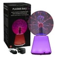 thumbnail image 1 of Tradeopia 6 Inch Plasma Ball with Color Changing Base, Touch and Sound Sensitive Plasma Globe, 1 of 12