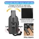 thumbnail image 4 of Bandolera Geanbun antirrobo USB, impermeable, marrón, 4 of 8
