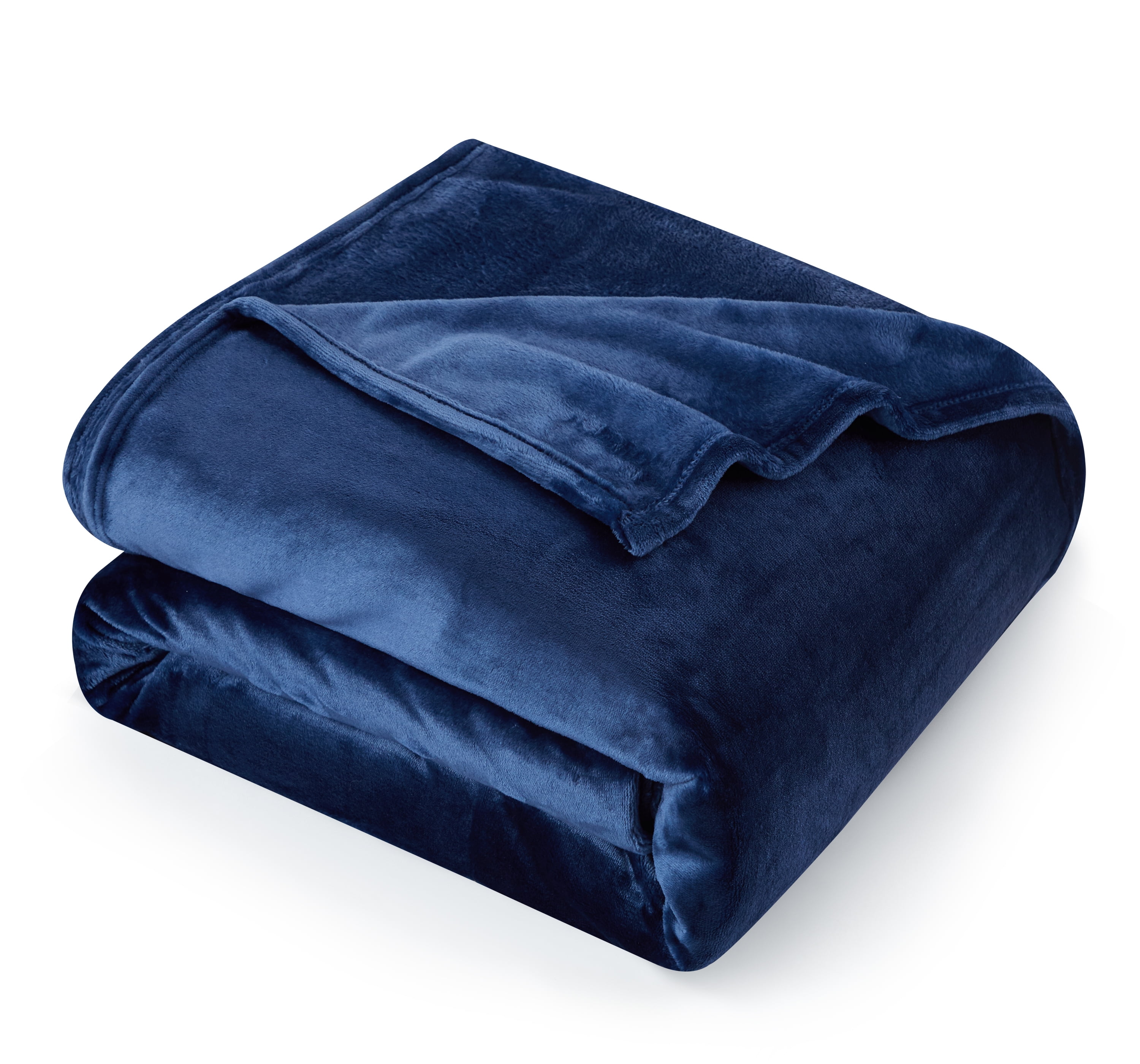 Serta So Huge Oversized Fleece Blanket, 10 Feet x 10 Feet, Blue