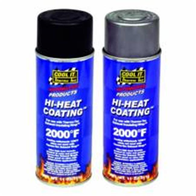 ThermoTec THE12001 HiHeat Coating Header Paint Black