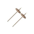 thumbnail image 2 of Shengyu Drop Spindle Practical Portable Wood Top Whorl 1 Spindle with Wool 2 Spindles 28x8.5cm, 2 of 6