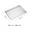 Silver, variant on MRLESS 2pcs Stainless Steel Baking Tray Cookie Pan Rectangular Toaster Oven Pan Hot Pot Serving Tray Bakeware for Cooking Roasting