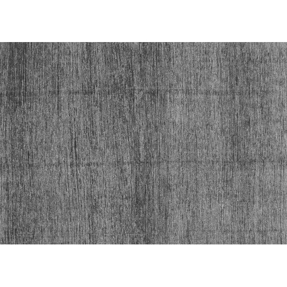 Ahgly Company Indoor Rectangle Abstract Gray Modern Area Rugs, 2' x 4'
