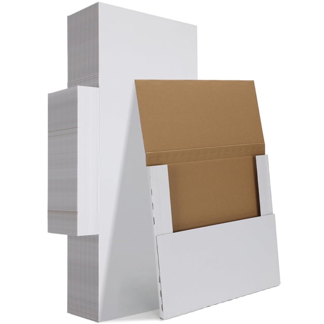 Cajas de envío HORLIMER, paquete de 25, 32 x 32 x 3 cm, para discos de vinilo