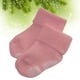 thumbnail image 4 of EeaseMX Calcetines de algodón para bebé, niño y niña, otoño e invierno, para recién nacidos, gruesos, con boca holgada, de felpa, talla M, para niños de 1 a 3 años (rosa), 4 of 7